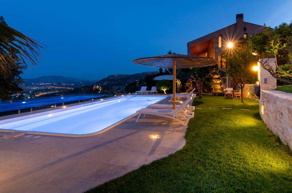 הרקליון Villa Vollard With Amazing View Pool מתקנים תמונה