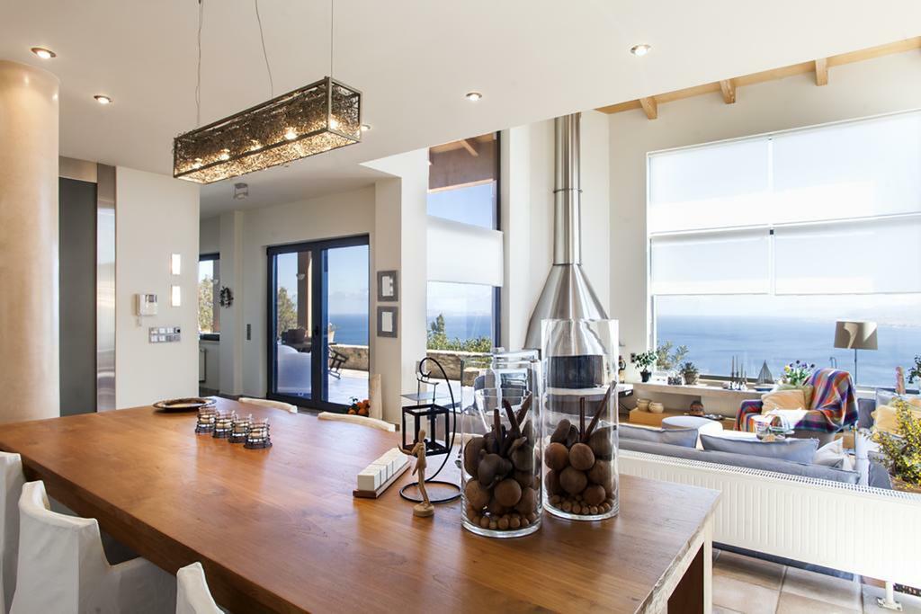 הרקליון Villa Vollard With Amazing View Pool מראה פנימי תמונה