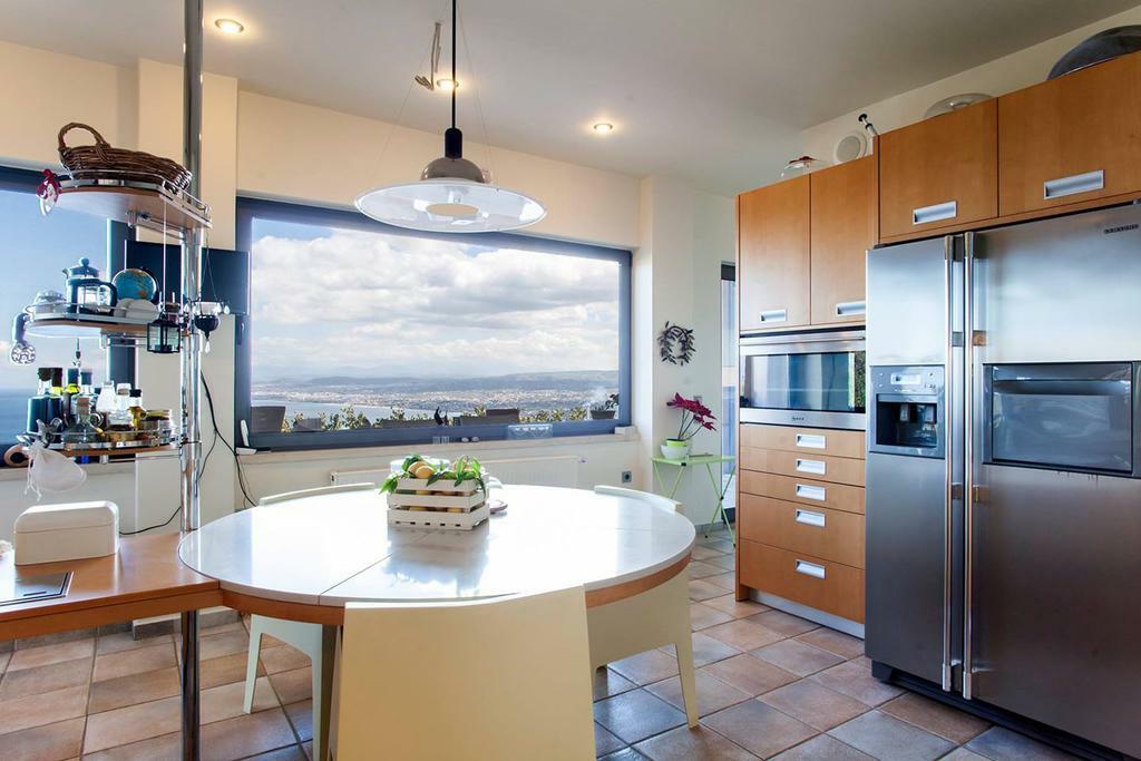 הרקליון Villa Vollard With Amazing View Pool מראה פנימי תמונה