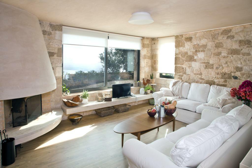 הרקליון Villa Vollard With Amazing View Pool מראה פנימי תמונה